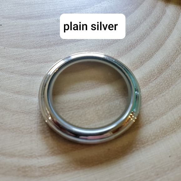 Origami Owl large silver twist locket face - Picture 3 of 3